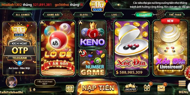 Bật mí kinh nghiệm chơi tại HITCLUB để dễ dàng giành chiến thắng